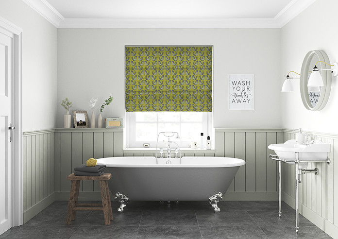 Scandi Birds, Kiwi - Roman Blind - Image 5